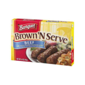 Banquet Brown N Serve Links Beef (6.4 oz)