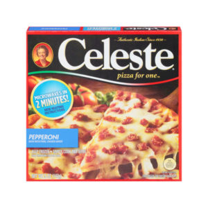 Celeste pepperoni pizza (5 oz)