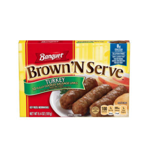 Banquet Brown N Serve Turkey Links (6.4 oz)