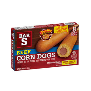 Bar S Beef Corned Dogs (8 ct) 24OZ