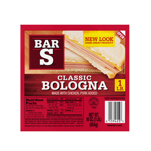 BarS Meat Bologna (1 lb) Lil General’s