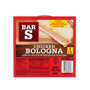 Bar S Chicken Bologna (1 lb)