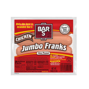 Bar S Jumbo Chicken Franks (1 lb)