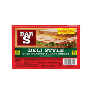 Bar S Deli Style Oven Roasted Turkey Breast (10 oz)