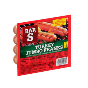 Bar S Jumbo Turkey Franks (1 lb)