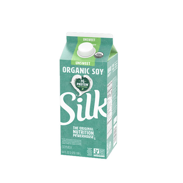 Silk Soy Milk Unsweetened (64 oz) Lil General’s