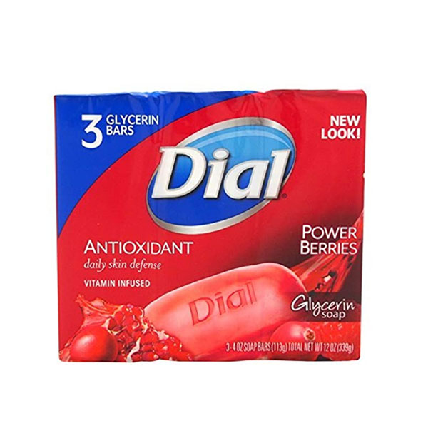 Dial Bar Soap Power Berries (3 pk) Lil General’s