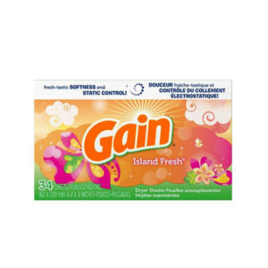 Gain Fabric Sheets Island Fresh (34 ct)