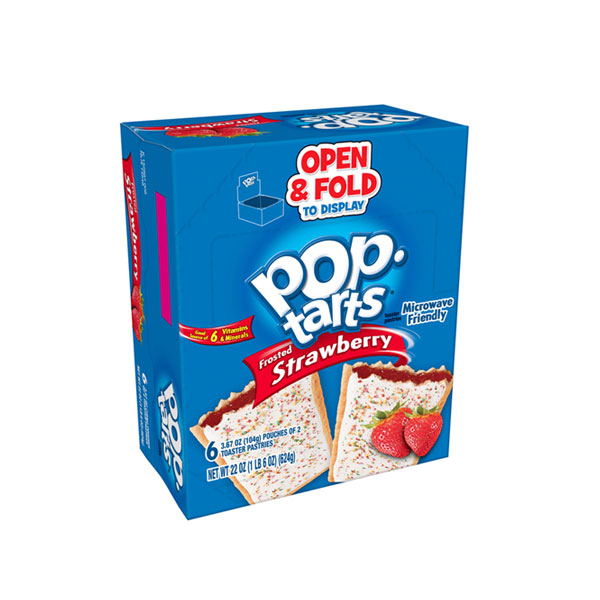 Kellogg's Pop Tarts Frosted Strawberry (6 pk)