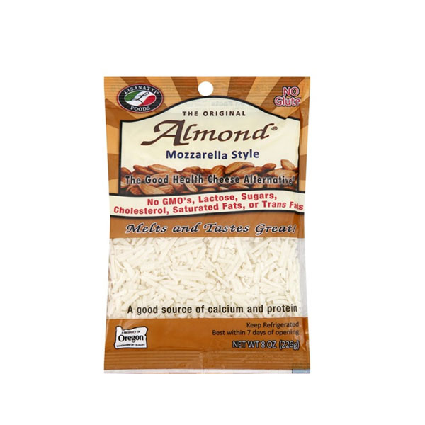 Lisanatti Almond Cheese Shredded Mozzarella (8 oz) Lil General’s