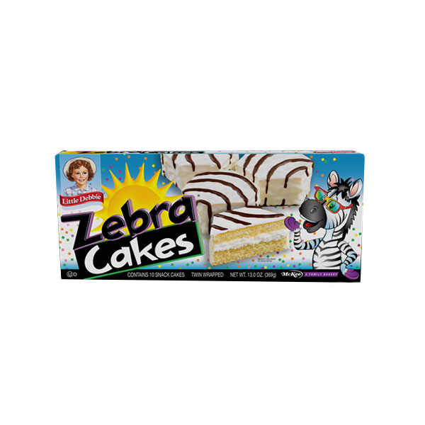 Little Debbie Zebra Cake Rolls (13.0 oz) Lil General’s
