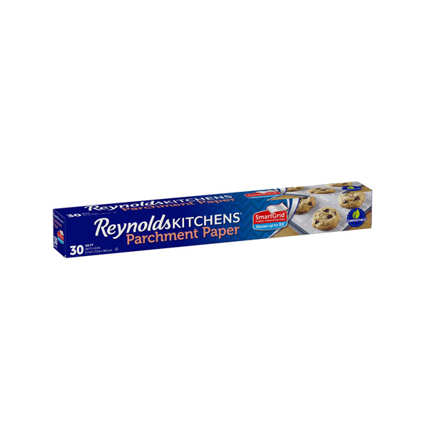 Reynolds Kitchens Parchment Paper with SmartGrid, 100 Square Feet 