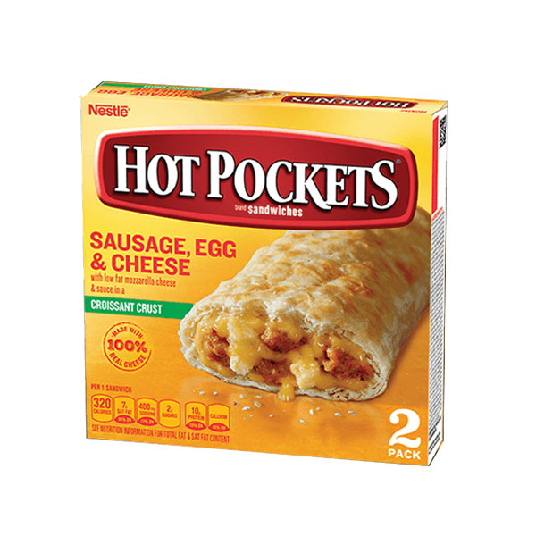 Nestle Hot Pockets Sausage Egg Cheese (9 oz) Lil General’s