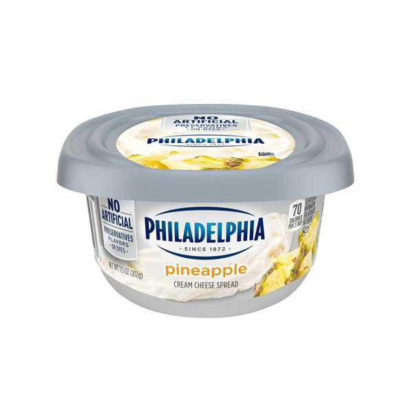 Kraft Philadelphia Cream Cheese Pineapple (8 oz) Lil General’s