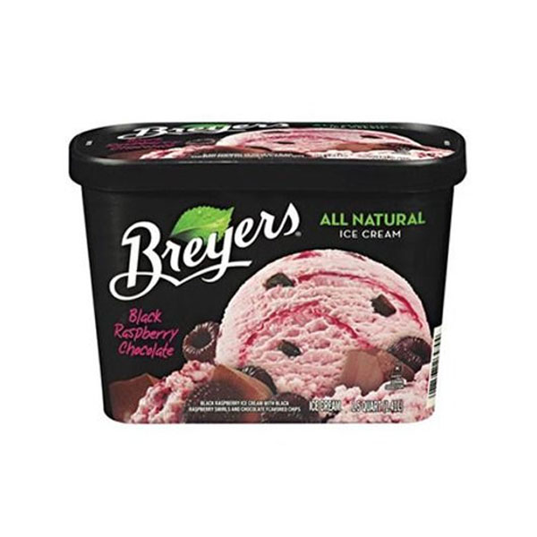 Breyers Black Raspberry Chocolate (1.5 qt) – Lil General’s