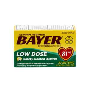Bayer Aspirin Low Dose (32 tbs)