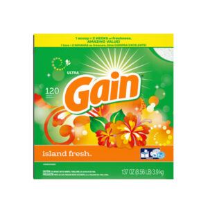 Gain Powder Detergent HE Ultra Island Fresh (45 oz)