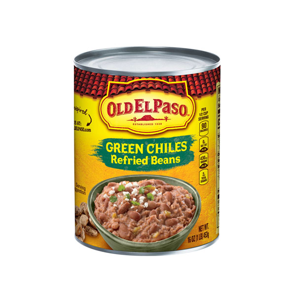 Old El Paso Refried Beans Chili (16 oz) Lil General’s