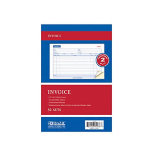 Bazic Invoice Book 5"X8" (50 Sets)