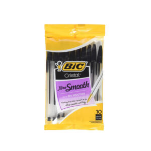 Bic Cristal Xtra Smooth Ballpoint Pens Black (10 pk)