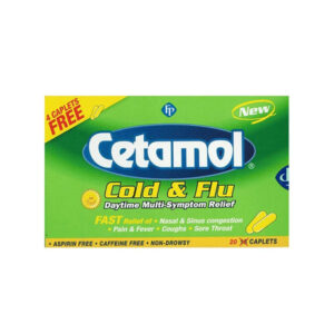 Cetamol Cold And Flu Daytime (20 Caps)
