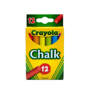 Crayola Chalk Coloured Chalk (12 pk)
