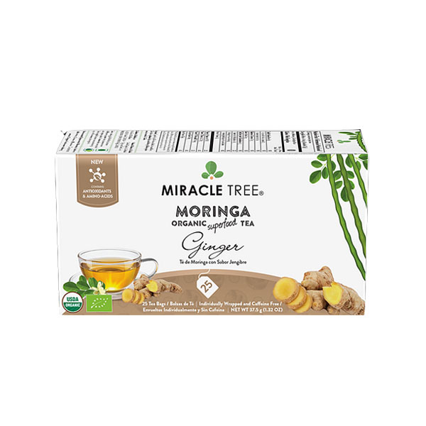 Mircale Tree Tea Miracle Tree Moringa Tea Ginger (25 ct) – Lil General’s