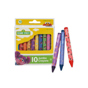 Sesame Street Jumbo Crayons (10 ct)