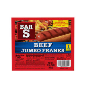 Bar-S Jumbo Beef Franks (1 lb)