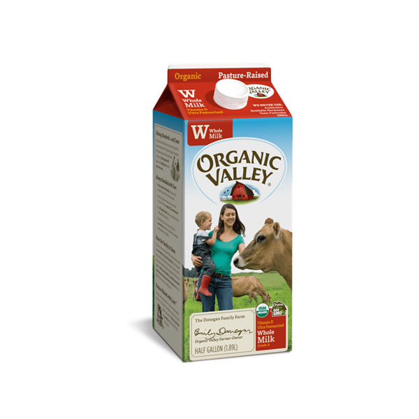 Organic Valley Whole Milk (Half Gal) – Lil General’s