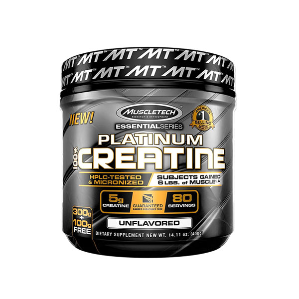 MuscleTech Platinum Creatine Unflavored (400 g) – Lil General's