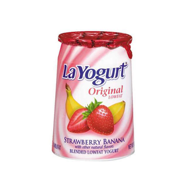 La Yogurt Strawberry Banana (6 oz)
