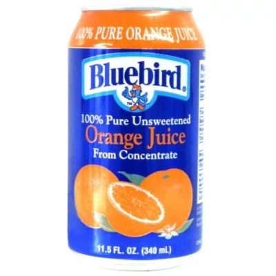 Bluebird Orange Juice (11.5oz) (24ct.) – Lil General's